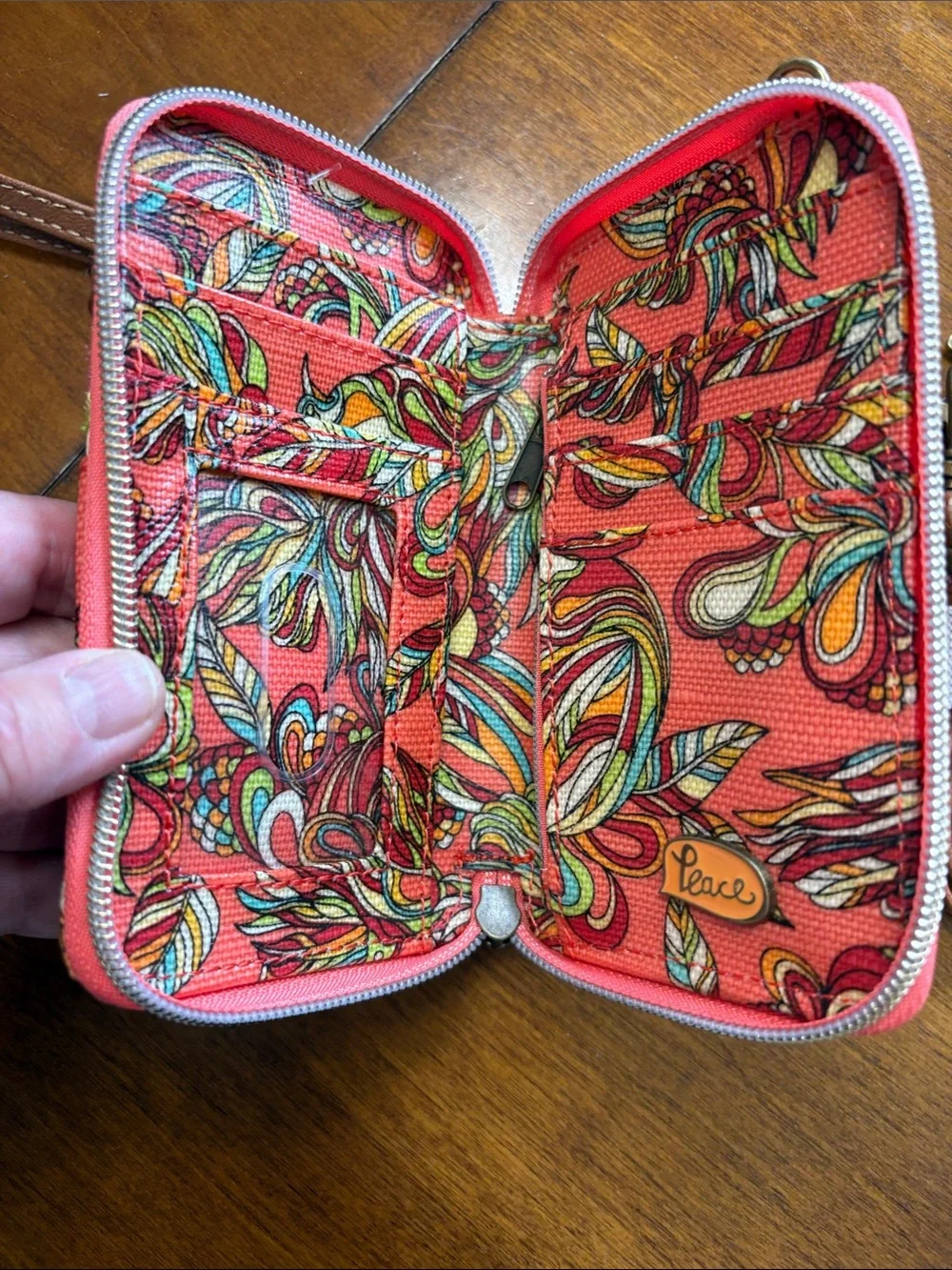 SAK‎ ROOTS WOMENS CROSSBODY PHONE CASE CARD HOLDER